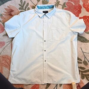 Margaritaville Men's Light Tan Short Sleeve Shirt